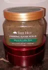New Tree Hutt Firming Sugar Scrub Mocha & Coffee Bean 18 OZ