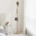 Floor Standing Coat Rack Tree Branch Shape Corner Hat Hanger Entryway