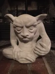 Emmett Gargoyle Concrete Statue Garden Lawn Magical Halloween