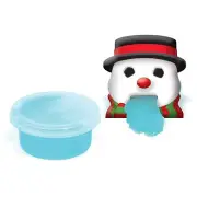 Oozing Snowman Slime Toy - 2 Inches Tall (3900445)