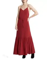 Sass & Bide Lucky In Love Silk Long Maxi Dress Size 36 US2