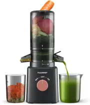 Juicer Machines, Cold Press Juicer with 4.25'' Large Feed Chute Fit Whole Veg...