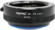 PEIPRO EF-FX PRO Lens Mount Adapter,Autofocus EF to FX Mount Adapter Lens Converter Control Ring Compatible with Canon EF/EF-S Series Lens to Fuji X Mount XT4 XT3 XT2 XT20 XH1 X100V XH XT XPRO XT30
