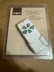 Chapter - Universal Ceiling Fan & Light Remote Control **