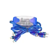 4-Channel 50W Car Stereo RCA Audio Noise Filter Suppressor Ground Loop Isolator