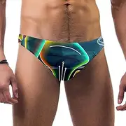 [VBFOFBV] Men's Printed Jammer Swimsuit Swim Shorts, Coffee and Beans Pattern
