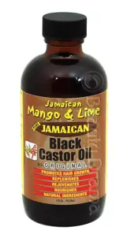 Jamaican Mango & Lime PURE Jamaican Black Caster Oil Original 4 oz