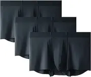 [Maiyifu-GJ] Men's Modal Solid Colour Underwear Soft Breathable Trunks Seamless Stretch Boxer Briefs