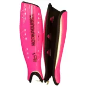 Kookaburra Viper Field Hockey Shinguards Pair Protection Pink Size Small