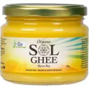 Sol Organics Organic Ghee(Unsalted butter from grass-fed cows) 275g