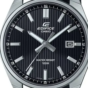 卡西歐 CASIO / EFV-150L-1A / EDIFICE 賽車錶系列 [ 官方直營 ] 高度耐用皮革錶帶