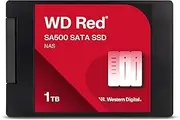 Western Digital WDS100T1R0A Red SA500 1TB 2.5" SATA NAS SSD 24/7 560MB/s 530MB/s R/W 95K/85K IOPS 600TBW 2M hrs MTBF 5yrs wty