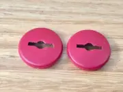 Red Crank Cap, blank face with no logo - Old School BMX