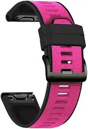 [DJDLFA] 22 26MM Silicone WatchBand For Garmin Fenix 6 6X Pro Fenix5 5X Forerunner 935 945 Watchbands Smart Watch Waterproof Wrist Straps