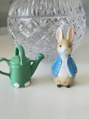 NEW Beatrix Potter Peter Rabbit Salt And Pepper Shaker Set Bunny Easter Spring