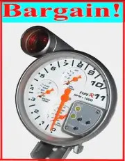 5 INCH 4-in-1 RPM TACHOMETER TACHO REV GAUGE for SUZUKI MITSUBISHI BMW MERCEDES