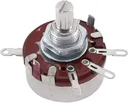 Aexit WTH118-1A (Potentiometer) 2W 22K Ohm Rotary Taper (14ry68qf225) Carbon Potentiometer