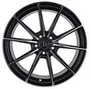 GWG RF7 19 inch Black Rim fits VOLVO S80 3.2 2007 - 2014