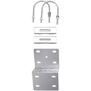1X(Antenna Pole Mount Kits, Antenna Pole Mount Bracket with U-Bolts Clamp3651