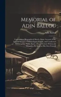 在飛比找博客來優惠-Memorial of Adin Ballou: Conta