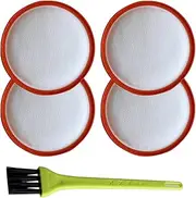 LAZIRO 4 Pcs Pre Motor Filter Pads Brush Set FIT for Vax FIT for Mach Air Cylinder Power 6 9 Vacuum Cleaner Parts Accessories