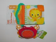 Infant Toys Teether Krinkle Book & Bath Squirts Crab