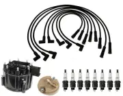 ACDelco Ignition Kit Distributor Rotor Cap Wire Spark Plugs For Oldsmobile 1974