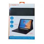 Cygnett TekView Wireless Keyboard Folio Case for iPad 10.2 2021 2020 2019 - Black