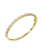 18K Over Silver 1.82 ct. tw. Lab-Grown Diamond BangleBracelet
