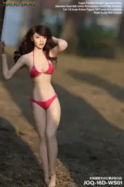 JIAOU Doll JOQ-16D-WS0 1/6 1 European Female Body Seamless Pale Figure Body Toys