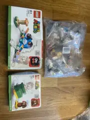 SUPER MARIO LEGO 71405 + LEGO 71404 + Mario Bros action figure Pack Of 48