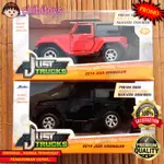 WRANGLER JEEP HITAM MERAH JADA 2014 吉普牧馬人紅色黑色 JUST TRUCK 壓鑄