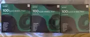 3 Vintage Montgomery Ward 100 Slide Projector Wheels NIB