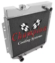 1960 Ford MC251 Champion Four Row Aluminum Radiator w/Lifetime Warranty (for: Ford)