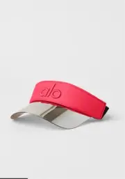 Alo Yoga Airlift Solar Visor C Hat Baseball Cap Red Color