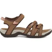 Teva Tirra Womens Leather Sandals - Honey Brown - US7