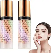 3 In 1 Primer for Face Before Makeup, Sunscreen Isolation Cream, Tone Adjusting Face Primer, One Step Color Correcting Concealer, Oil-Control & Matte Finish, Pore & Line Blurring, Natural Sheer (2)