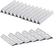 [Folocy] 17.125" Grill Flavorizer Bars Heat Deflector BBQ Gas Grill Replacement Parts for Weber 66796, 66687, Genesis II LX E/ES-640, Genesis II 610 and LX 640 Models, Stainless Steel Accessories