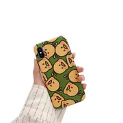 2Pcs Little Yellow Duck Pattern Shockproof Imd Scrub Soft Tpu Case For Iphone Xs / X