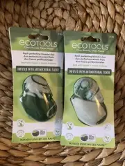x2 EcoTools Fresh Perfecting Blender DUO Infused w/Antibicrobial Silver Vegan