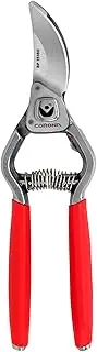 Corona BP15180 Forged Steel ClassicCUT Bypass Hand Pruner-1 Inch Cut Capacity Stem and Branch Garden Shears, 1-Inch, Red