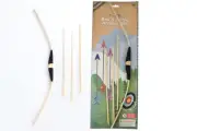 Kaper Kidz - WOODEN BOW & ARROW- Pretend Play Set for Kids