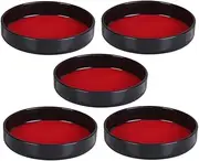 5pcs Dice Cup Base Dice Shaker Holder Dice Shaker Accessories Professional Dice Cup Lid Game Dice Cup Lid Dice Stacking Cup Lid Dice Holders Dice Storage Cup Lid Bar Props Plastic CIYODO