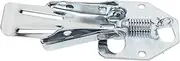 Utility Trailer Gate Latch: Heavy Duty Trailer Latch, Galvanized Iron Door Handle Lift Gate Lock Pull Latch Hasp for Caravan, Truck, Rv