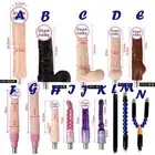 Sex Machine / Attachment Telescopic Thrusting Big Dildo Dong Vibrator Sex Toy