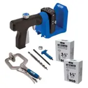 Kreg 520PRO Pocket Hole Jig Kit with VersaGrip Clamp Handle & GripMaxx Anti-slip