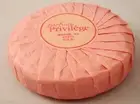 Parfums PRIVILEGE Lot of 2 Round Perfumed Soap Bars 80 g 2.8 oz. NEW HTF READ