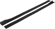 2.2m Side Skirt Splitter Winglet Side Spoiler Compatible for Mazda 3 Axela 6 Atenza MX5 RX8 Miata 323 626 969 RX7 RX8 Body Kit(2.2m Glossy Black)
