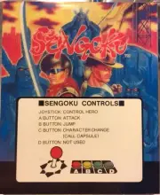 Sengoku Neo Geo Mini Arcade Marquee