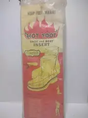 Vintage Weather Shield By Paul Reed HOT FOOT Shoe and Boot Insert Unopened NOS